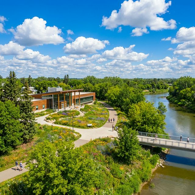 Downtown Brandon, Manitoba Skyline