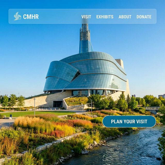 Downtown Winnipeg, Manitoba Skyline